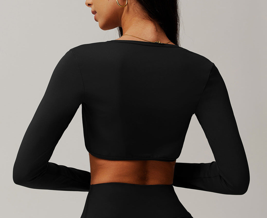 Sleeve Crop Top